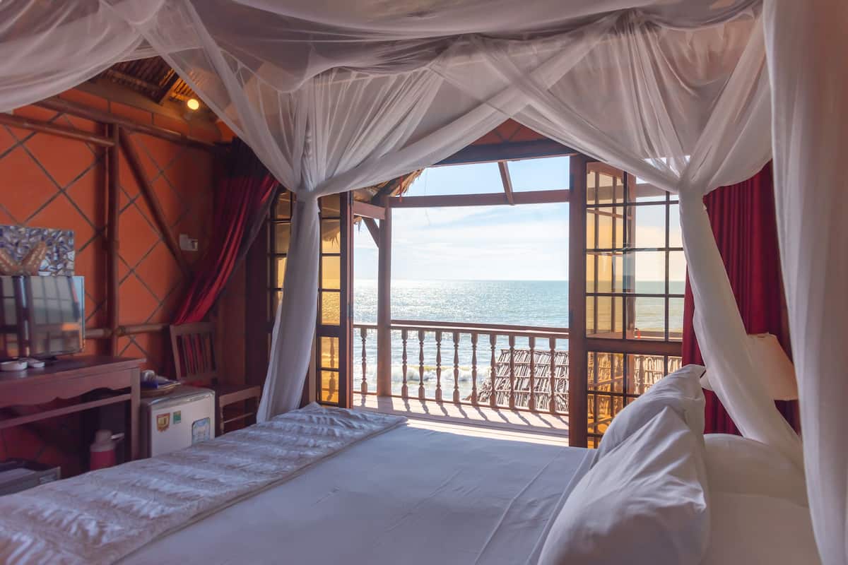deluxe room, sea view | view from room