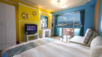 Premium bedding, pillowtop beds, individually decorated