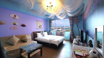 High Floor Deluxe Double Room | Premium bedding, pillowtop beds, individually decorated