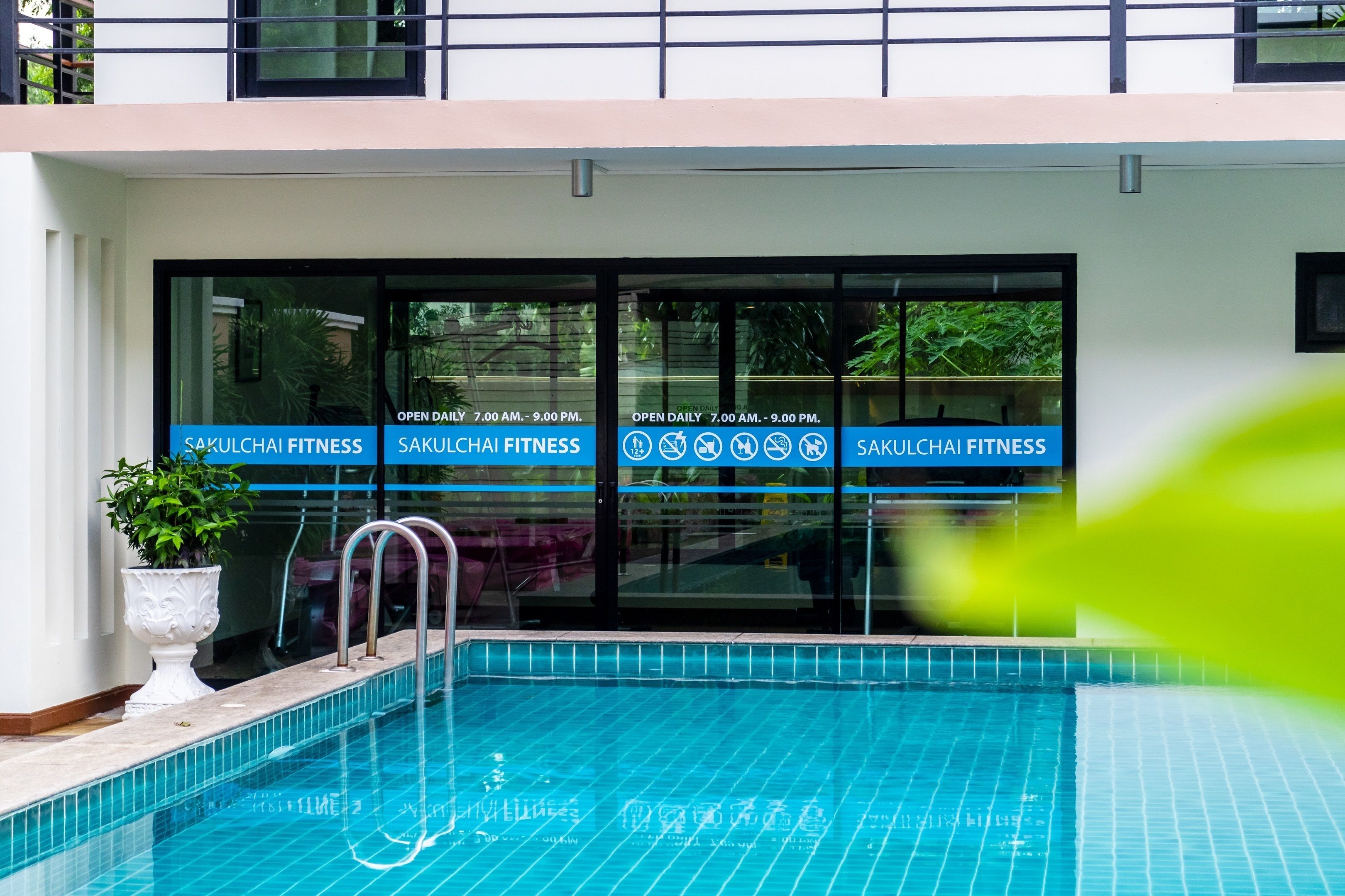 Piscina all'aperto, con ingresso dalle 07:00 alle 20:00, lettini