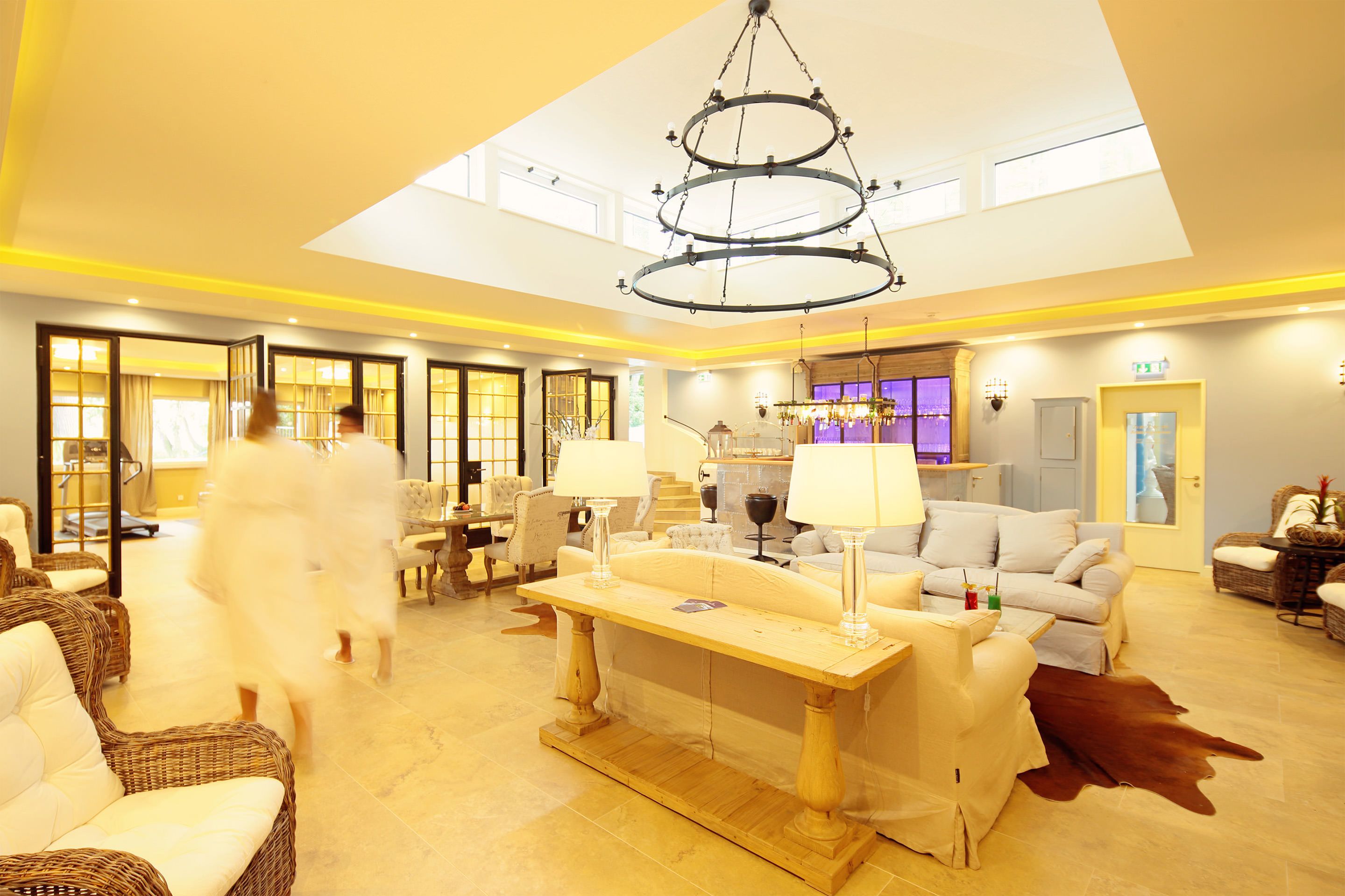 couples treatment room(s), sauna, steam room, body treatments