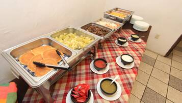 Free daily full breakfast