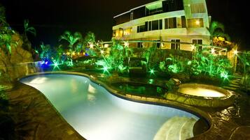 Front of property - evening/night