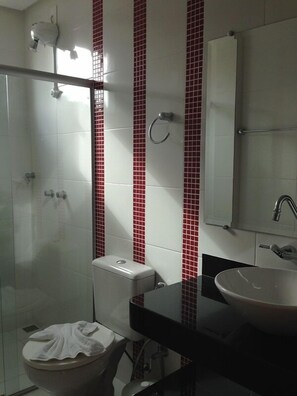 Shower, towels