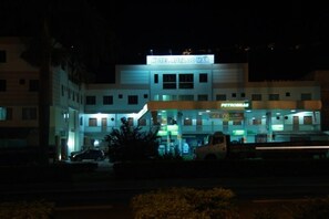 Front of property – evening/night