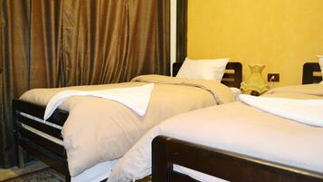 In-room safe, individually decorated, desk, blackout drapes