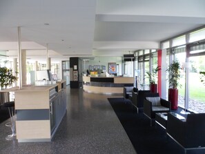 Sala de estar en el lobby