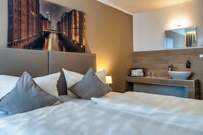 In-room safe, blackout curtains, soundproofing, iron/ironing board
