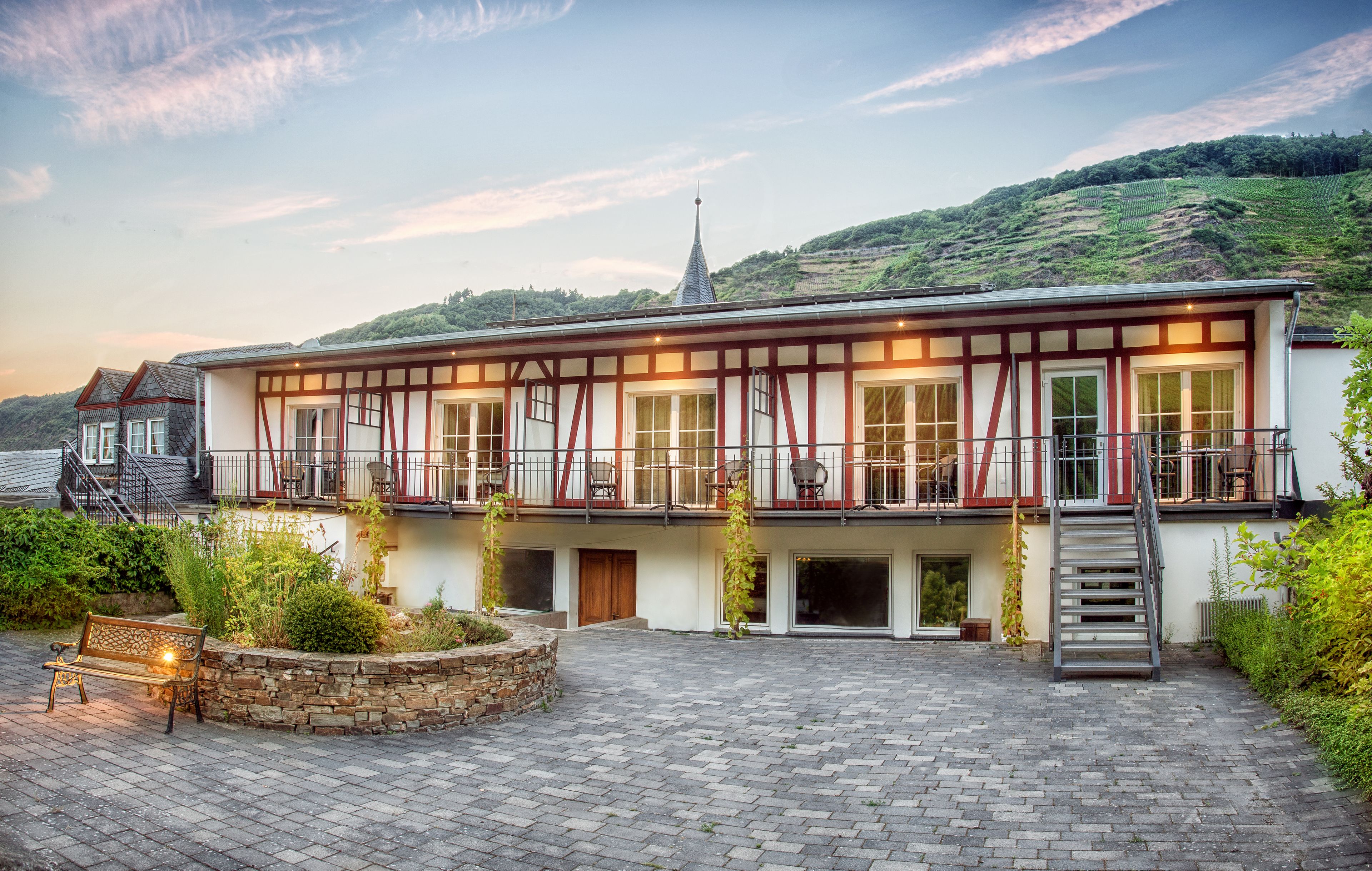 front of property – evening/night