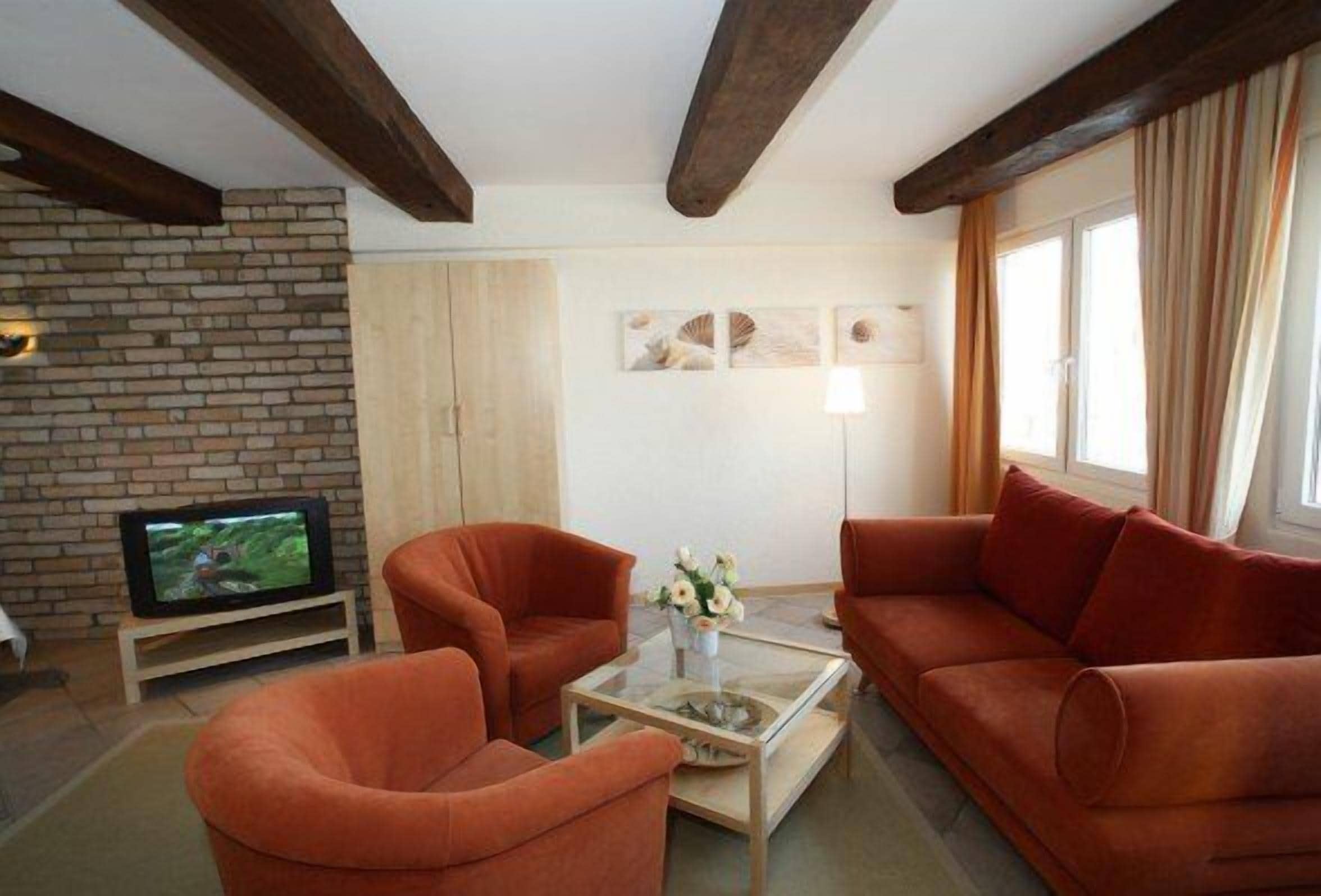 Apartment, 1 Double Bed | Living area | TV