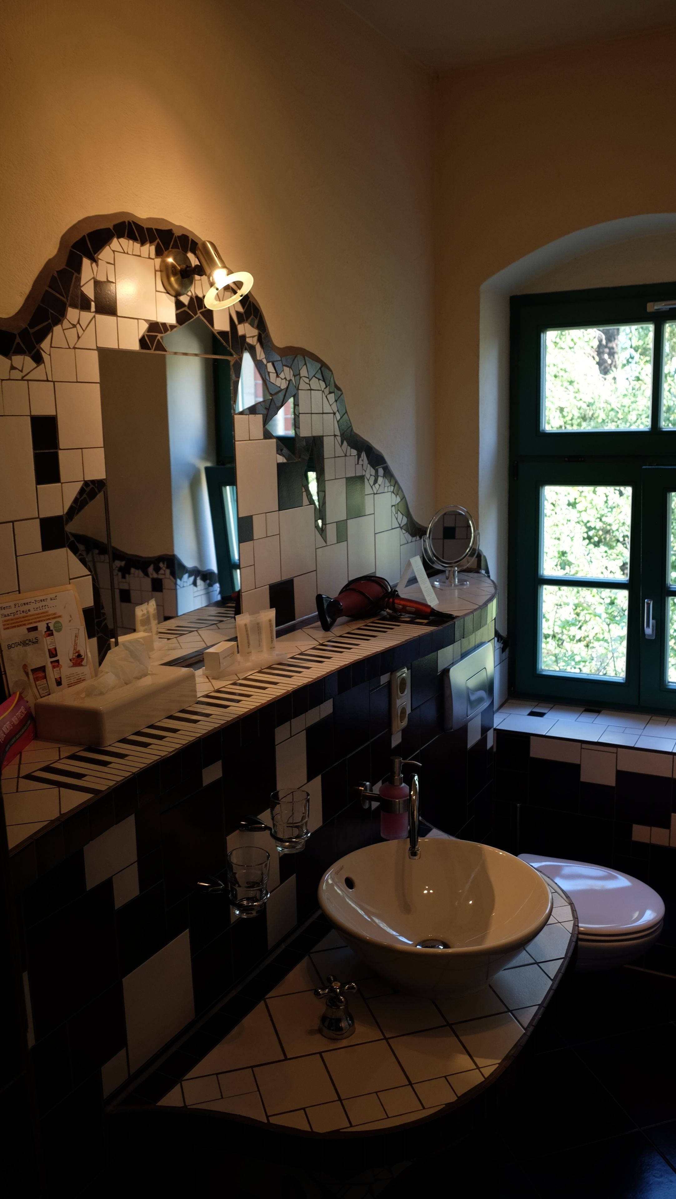 junior suite | bathroom | shower, rainfall showerhead, free toiletries, hair dryer