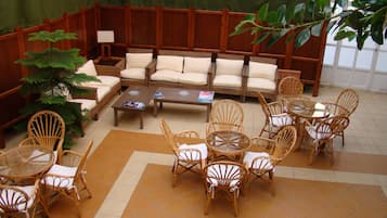 Sala de estar en el lobby