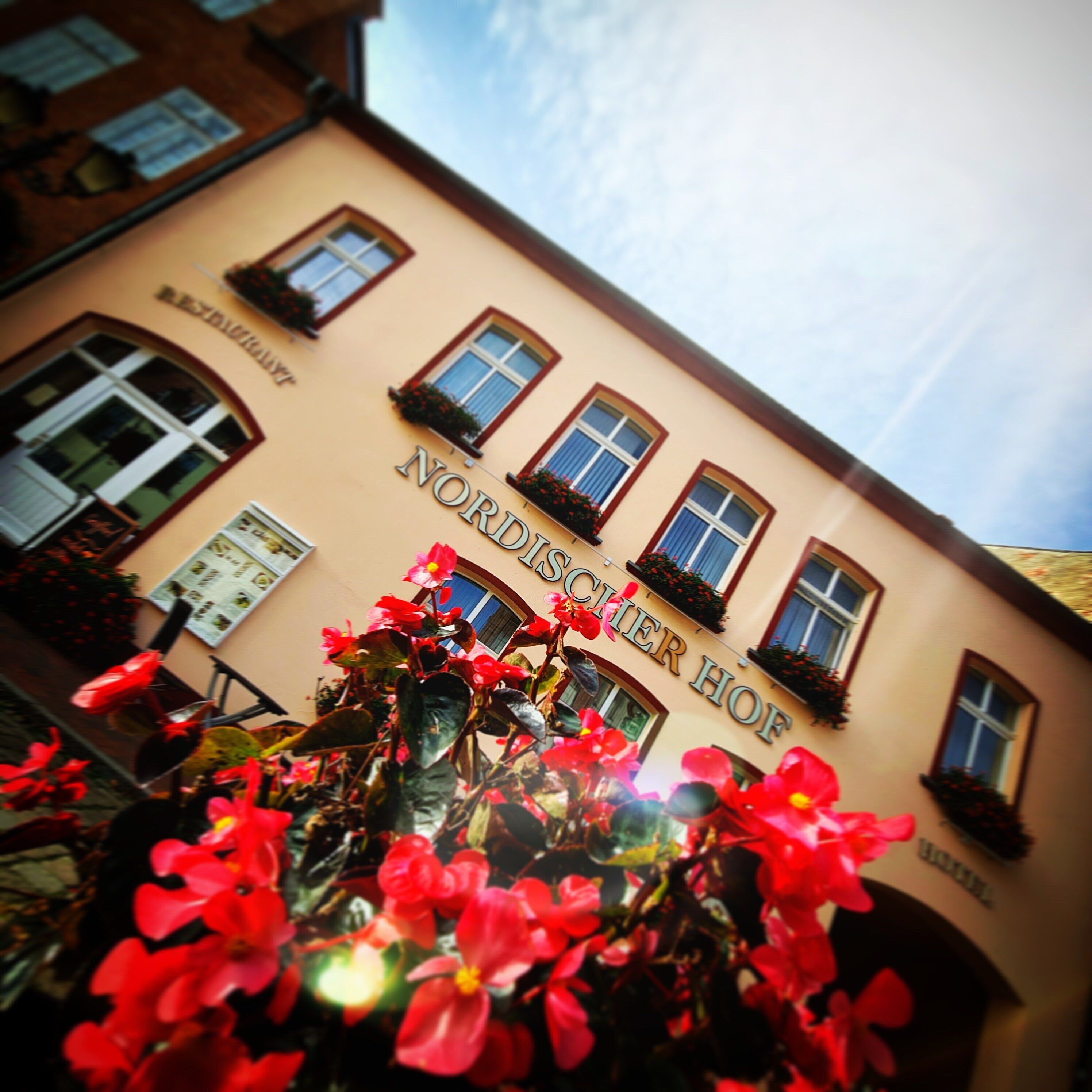 Fassade der Unterkunft