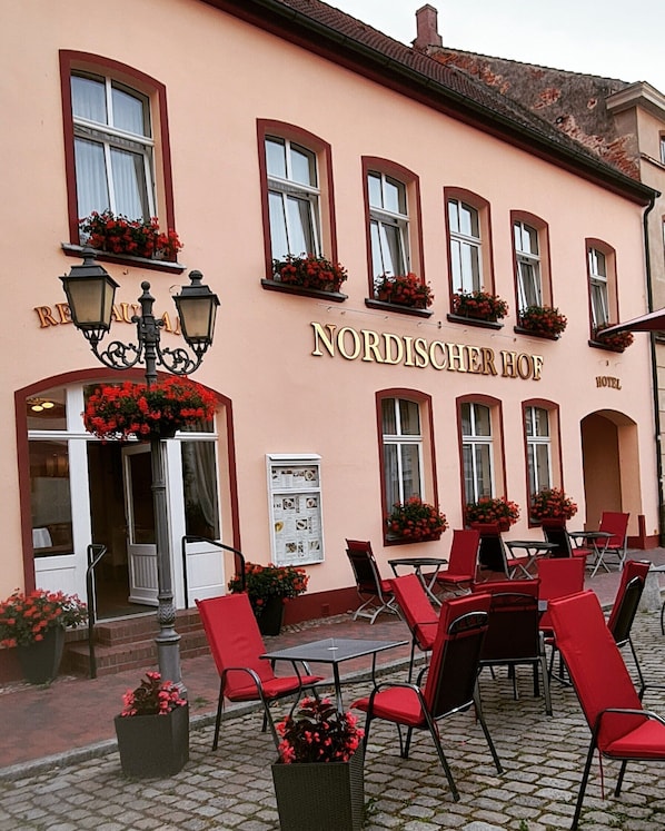 Fassade der Unterkunft