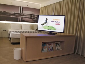 Minibar, in-room safe, blackout curtains, soundproofing - ibis Styles Brasília Aeroporto (Lago Sul)
