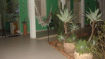 Uitzicht vanaf balkon