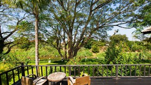 Executive Rice Barn Villa | Ausblick vom Zimmer