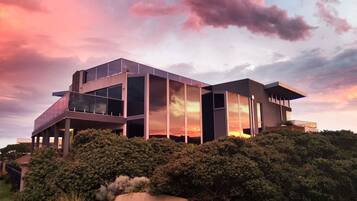 Front of property – evening/night