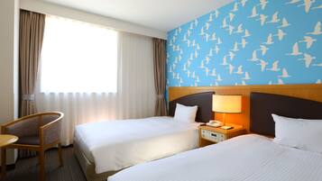 Meja kerja, setrika/meja setrika, Wi-Fi gratis, dan seprai linen