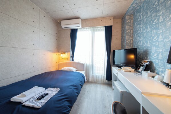 ห้องพัก, เตียงเดี่ยวขนาดใหญ่ 1 เตียง, ปลอดบุหรี่ (Semi-Double Room)