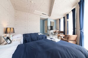 Twin Room | Desk, iron/ironing board, free WiFi, bed sheets