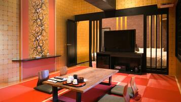 Gold Special Room with Private Hot Spring Bath | Down comforters, in-room safe, blackout drapes, free WiFi