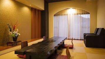 Suite Room (Twin Beds and Tatami Area) | Down comforters, in-room safe, blackout drapes, free WiFi