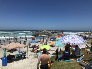 Beach nearby, white sand