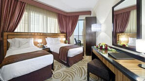 Deluxe Apartment, 3 Bedrooms, Lagoon View | In-room safe, soundproofing, iron/ironing board, rollaway beds - Al Majaz Premiere Hotel Apartment (Sharjah)
