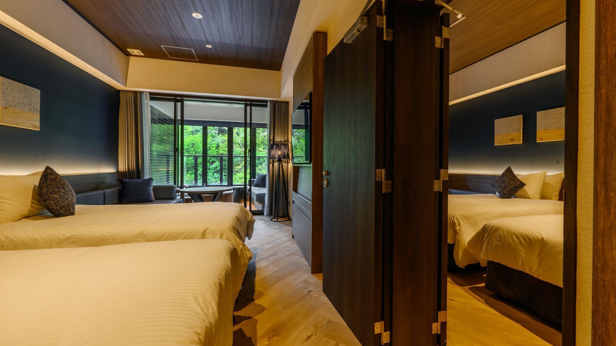 In-room safe, desk, laptop workspace, blackout drapes