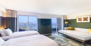 Deluxe Room, Non Smoking | In-room safe, desk, laptop workspace, blackout drapes - TWIN-LINE HOTEL YANBARU OKINAWA JAPAN (Nago)