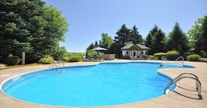 Seasonal outdoor pool