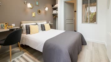 Literie de qualité supérieure, décoration personnalisée