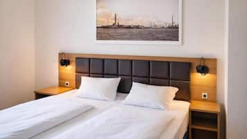 Premium Double Room | Desk, blackout curtains, soundproofing, iron/ironing board