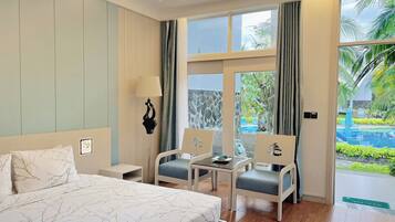 Deluxe Bungalow, Pool View | View from room