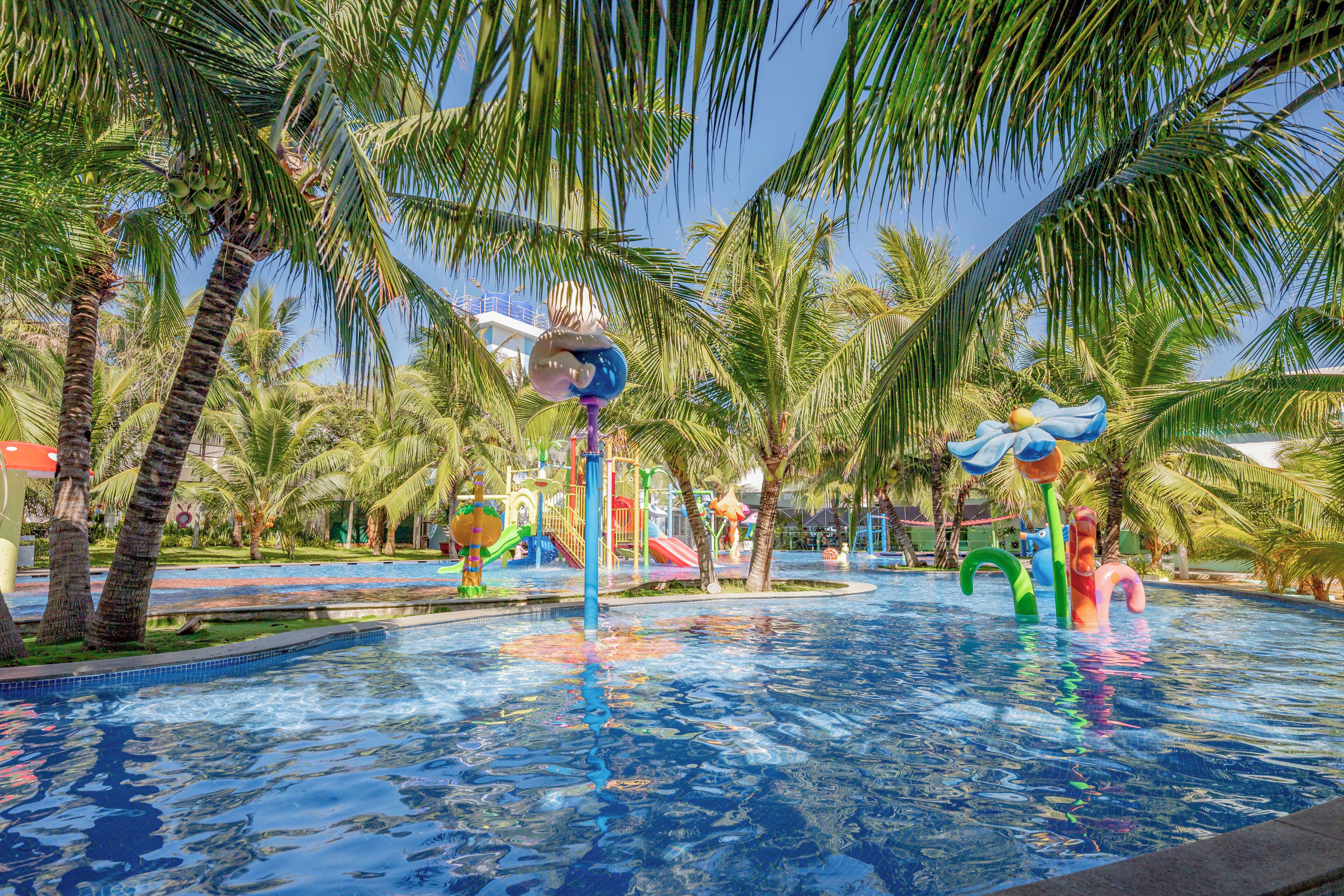 2 outdoor pools, open 6:00 AM to 8:00 PM, pool umbrellas, sun loungers