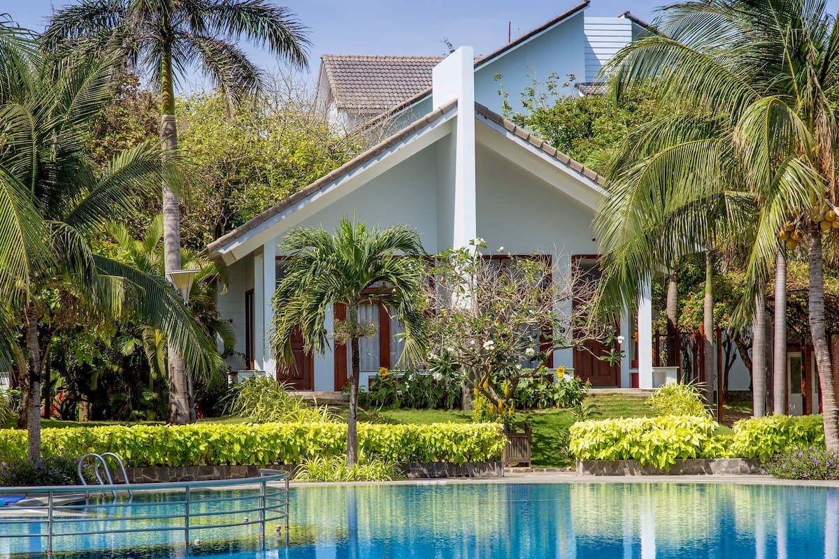 Bungalow Deluxe, vue piscine