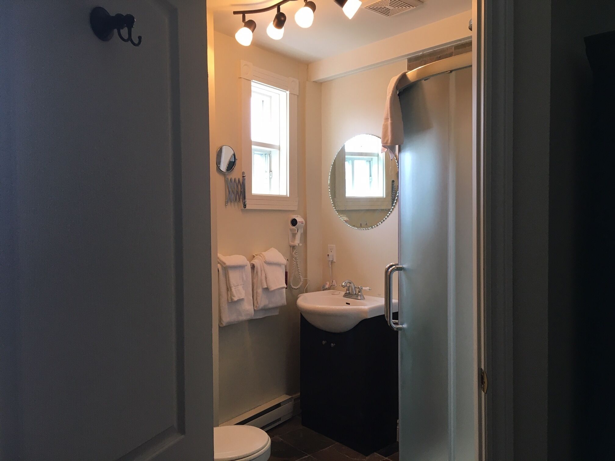 room with 1 king bed and 1 sofa bed (6-course dinner & hot tub included) | bathroom | separate bathtub and shower, jetted bath, rainfall showerhead