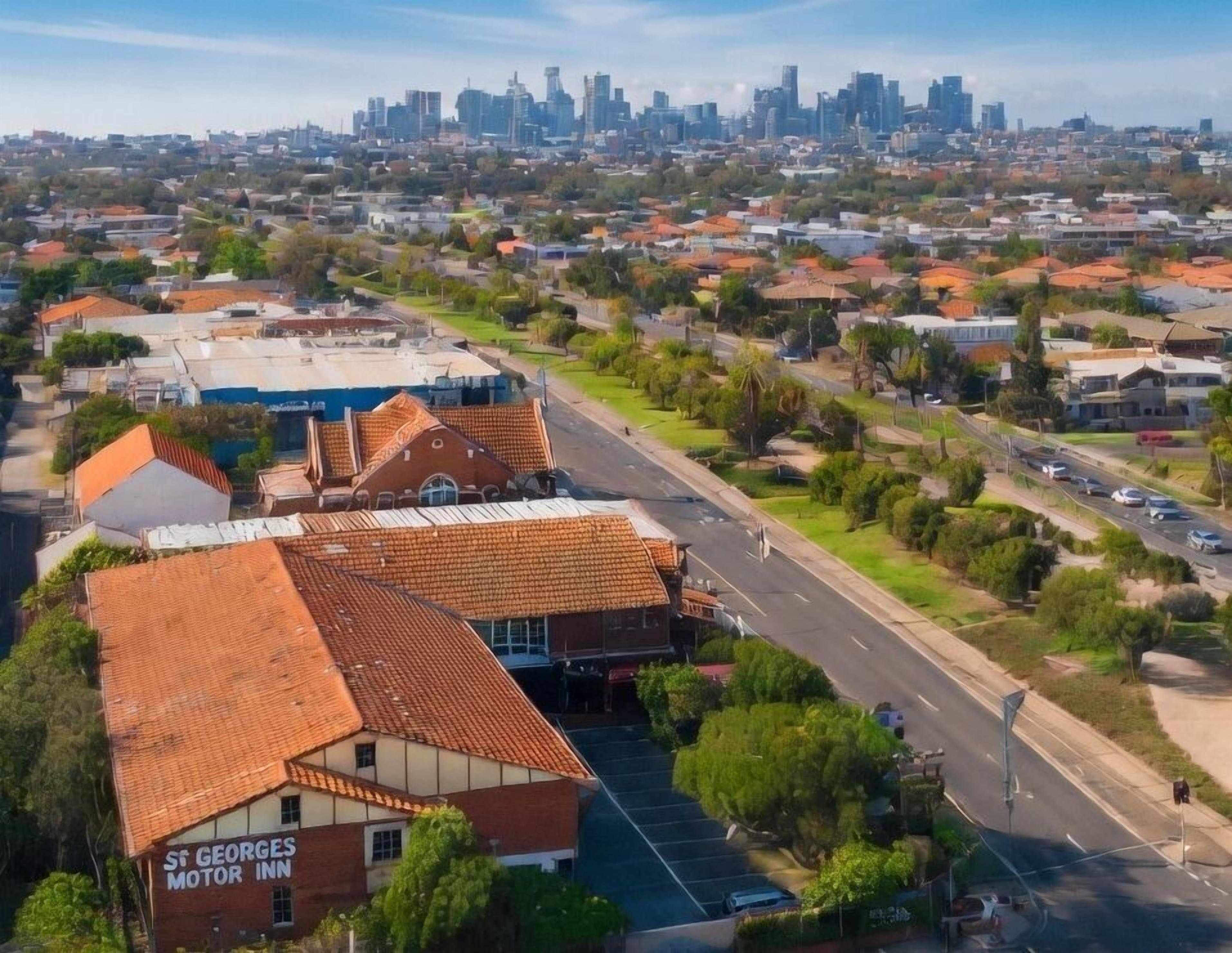 Fassade der Unterkunft