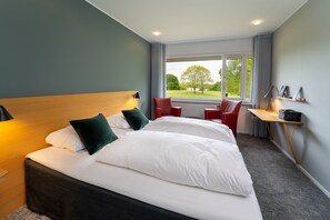 Chambre Double Standard, vue lac | Vue de la chambre