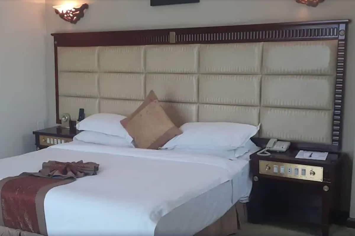 Business Double Room, 1 Bedroom, Accessible, City View | Pillowtop beds, free minibar items, in-room safe, individually furnished