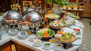朝食ビュッフェ