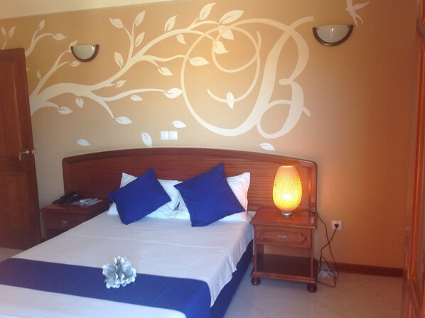 Standard Double Room | Minibar, in-room safe, desk, free cribs/infant beds