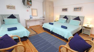 Individually decorated, individually furnished, iron/ironing board