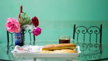 Free daily local cuisine breakfast