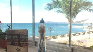 Vue sur la plage/l’océan