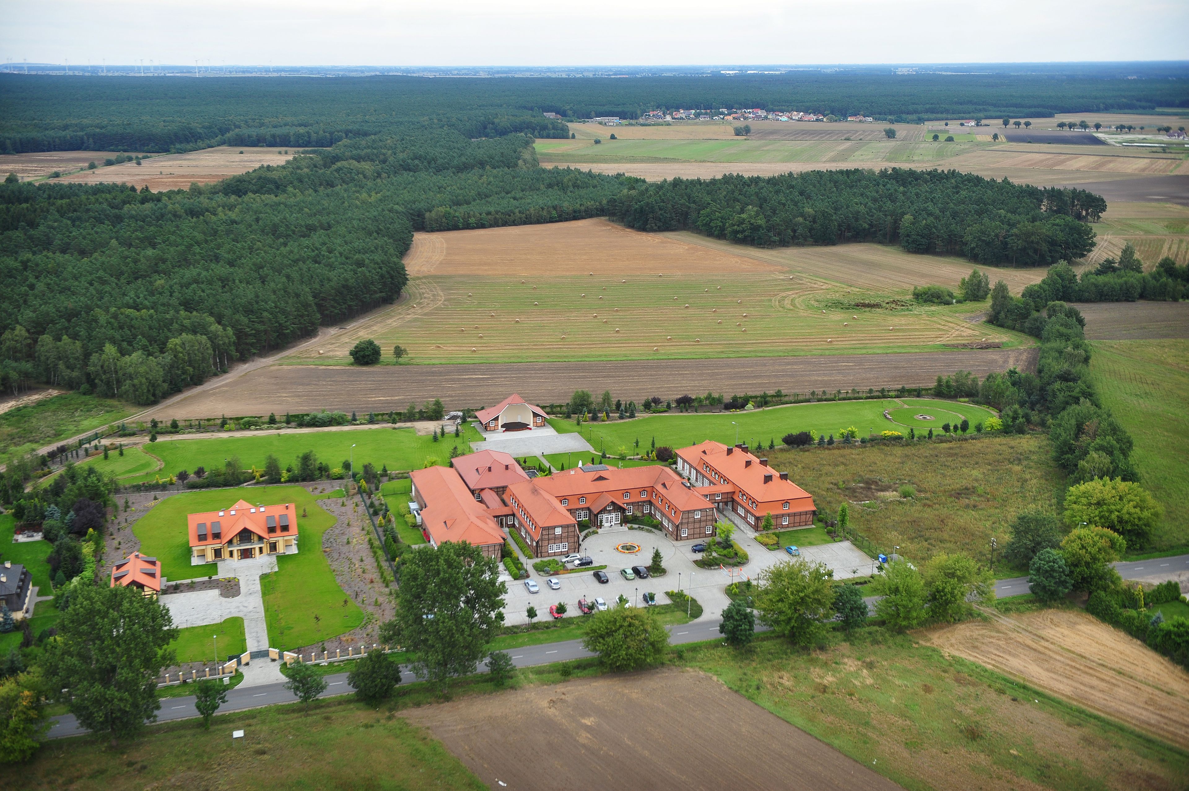 aerial view