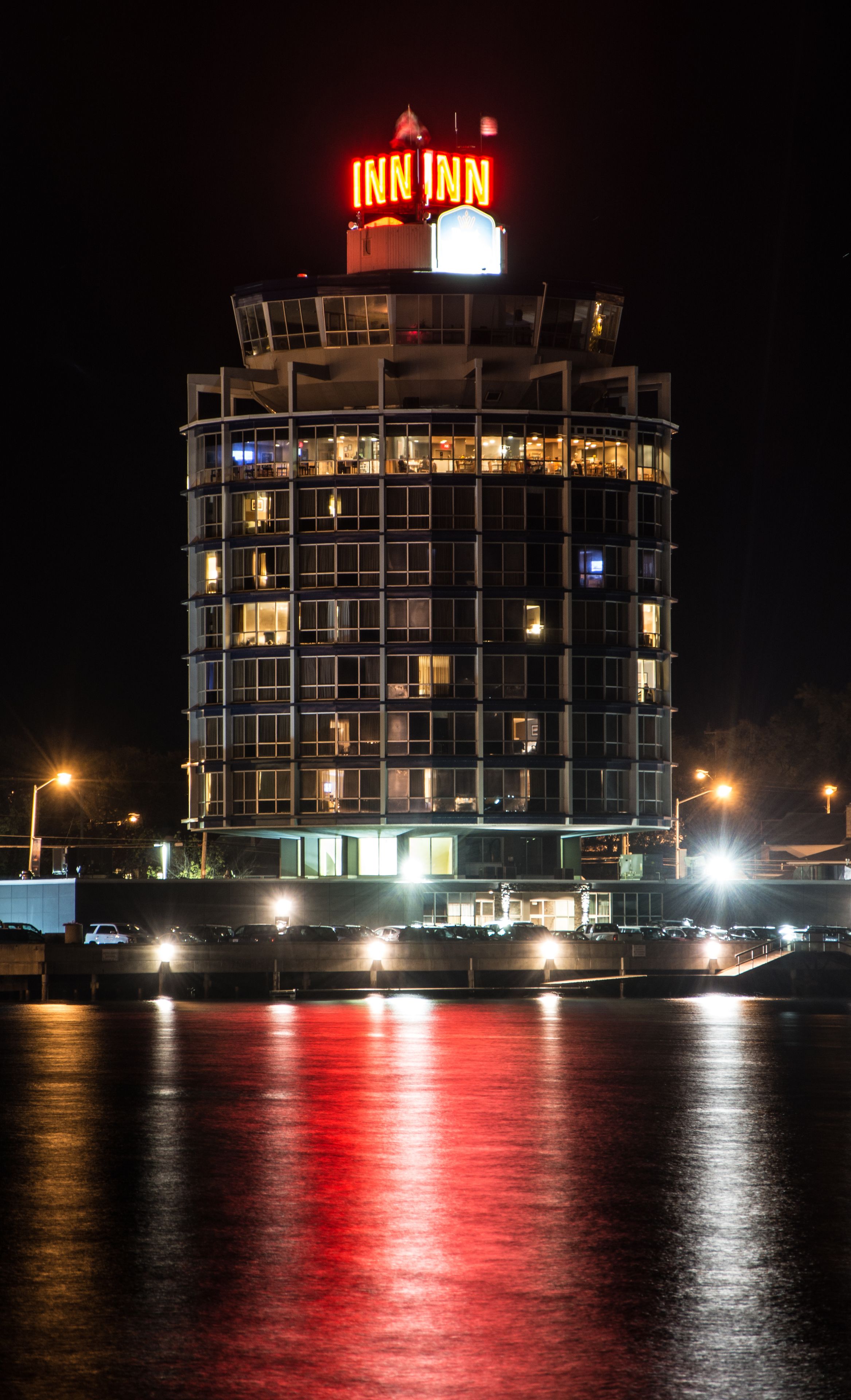 front of property – evening/night