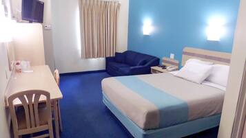 Bureau, espace de travail pour ordinateur portable, draps fournis