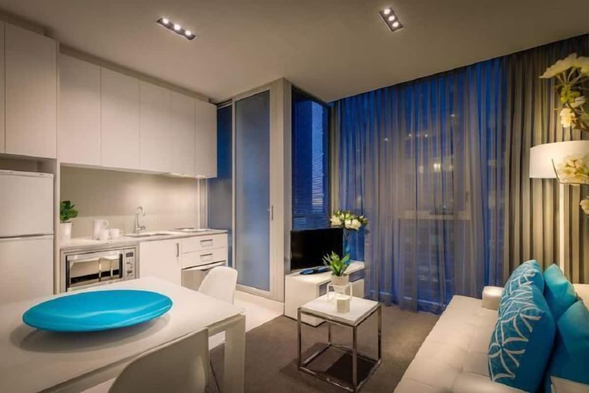 Área de estar | TV LCD, DVD player